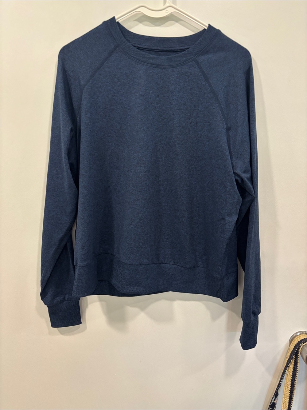 Quince Navy Crewneck Sweatshirt